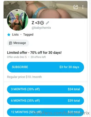 babycherrix content