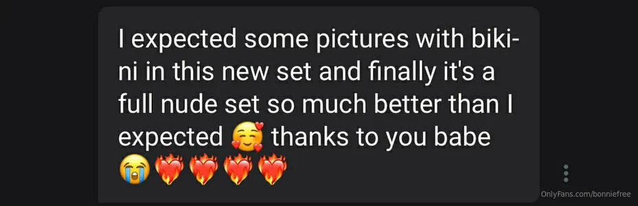 bonniefree content