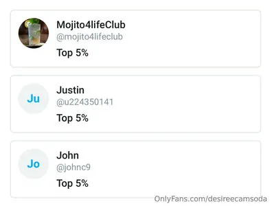 Desireecamsoda content