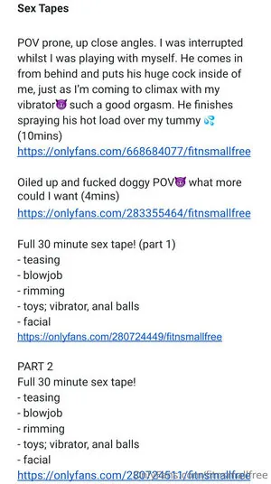 fitnsmallfree content