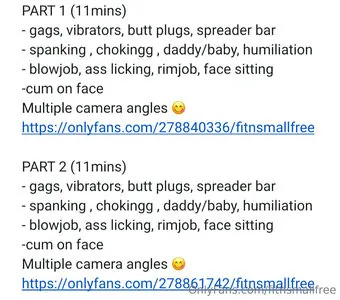 fitnsmallfree content