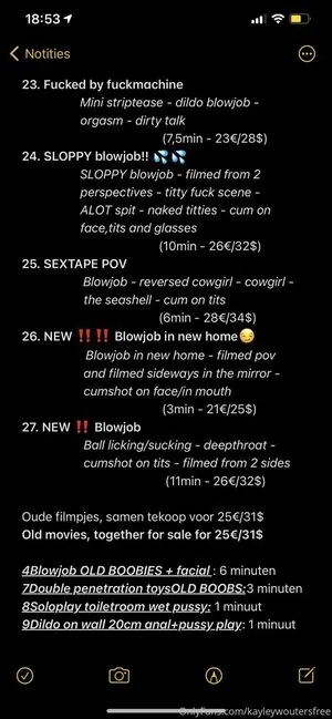 kayleywoutersfree content