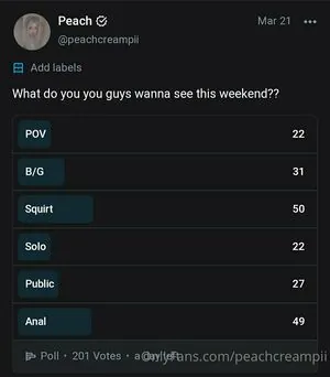 peachcreampii content