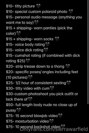 sierrawarfield content